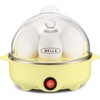 image:imageBELLA Egg Cooker Rapid Boiler amp Poacher Meal Prep Essential Family Sized Meals Make Up To 7 Large Boiled Eggs Dishwasher Safe Lid with CoolTouch Handles Poaching Tray Included BlackYellow