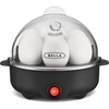 image:imageBELLA Egg Cooker Rapid Boiler amp Poacher Meal Prep Essential Family Sized Meals Make Up To 7 Large Boiled Eggs Dishwasher Safe Lid with CoolTouch Handles Poaching Tray Included BlackBlack
