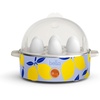image:imageBELLA Egg Cooker Rapid Boiler amp Poacher Meal Prep Essential Family Sized Meals Make Up To 7 Large Boiled Eggs Dishwasher Safe Lid with CoolTouch Handles Poaching Tray Included BlackBlue Lemon Drop