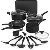 image:imageBella 17pc Cookware Set in Black