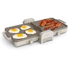 image:imagebella 10x20 Fold and Store Griddle NonToxic Ceramic Coating OatmilkOatmilk