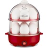 image:imagebella 14Egg Capacity Cooker amp Steamer Double Stack 360 Watt OatmilkRed
