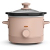 image:imagebella 15qt Manual NonToxic Slow Cooker with 3 Heat Settings Blossom