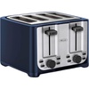 Stainless Steel and Blue