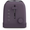 image:imagebella 2Slice Toaster with Extra Wide Slots and 6Shade Control PlumPlum