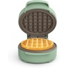 image:imagebella Stack amp Store Mini Waffle Maker 4Inch Ceramic NonToxic BlossomSeaglass