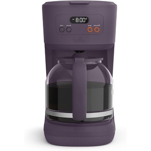 image:imageBella 12Cup Programmable Coffee Maker Auto Shutoff 900WPlum
