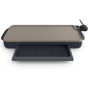 image:imagebella 10x20 NonToxic Nonstick Ceramic Griddle OatmilkSlate