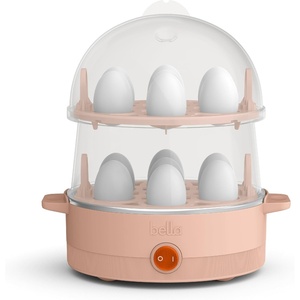 image:imagebella 14Egg Capacity Cooker amp Steamer Double Stack 360 Watt OatmilkBlossom
