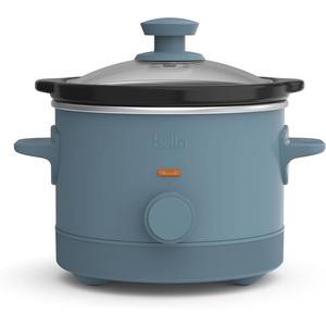 image:imagebella 15qt Manual NonToxic Slow Cooker with 3 Heat Settings BlackSurf
