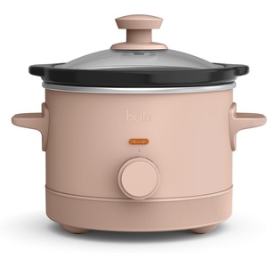 image:imagebella 15qt Manual NonToxic Slow Cooker with 3 Heat Settings Blossom