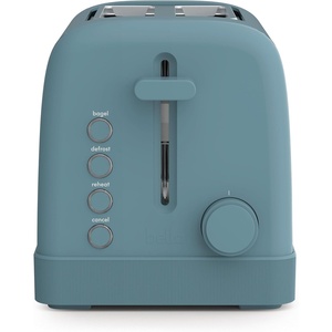 image:imagebella 2Slice Toaster with Extra Wide Slots and 6Shade Control PlumSurf