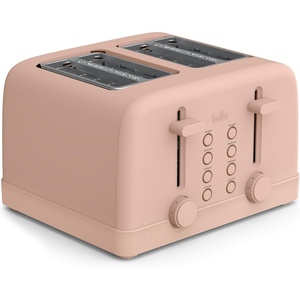 image:imagebella 4Slice Toaster with Extra Wide Slots OatmilkBlossom