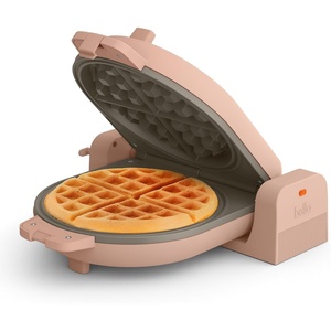 image:imagebella FitsAnywhere FlipnStore NonToxic Belgian Waffle Maker OatmilkBlossom