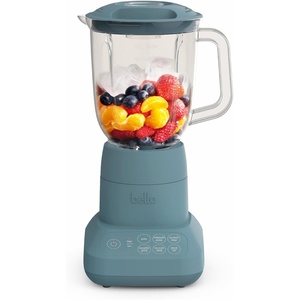 image:imagebella Fitsanywhere Flip amp Store Blender 48 oz 520W 10speed OatmilkSurf