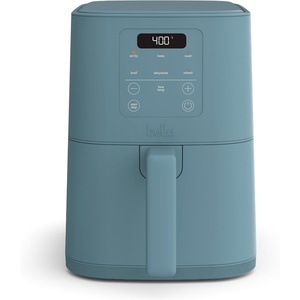 image:imagebella Fitsanywhere Slim 4qt Air Fryer NonToxic Coating OatmilkSurf