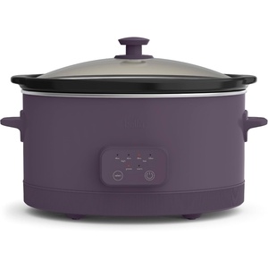 image:imagebella SAVOR 6qt Programmable NonToxic Slow Cooker BlossomPlum