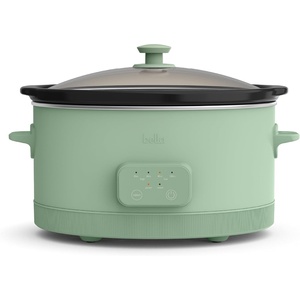 image:imagebella SAVOR 6qt Programmable NonToxic Slow Cooker SeaglassSeaglass