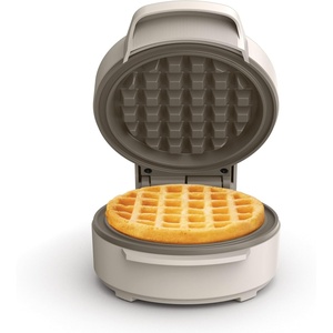 image:imagebella Stack amp Store Mini Waffle Maker 4Inch Ceramic NonToxic BlossomOatmilk
