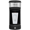 image:imageBELLA Dual Brew Single Serve Coffee Maker Brews both Kcup and Ground Coffee Large 14oz Capacity Easy One Touch Auto Shutoff RedBlack